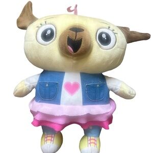 RARE Chip & Potato 12” Chip Pug Plush WildBrain Jakks Pacific Netflix 2022